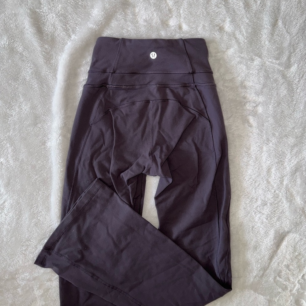 lululemon athletica Groove Purple Flare Leggings